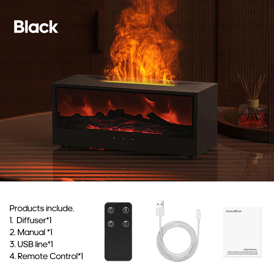 Kamin diffuser