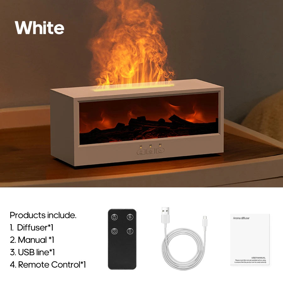 Kamin diffuser